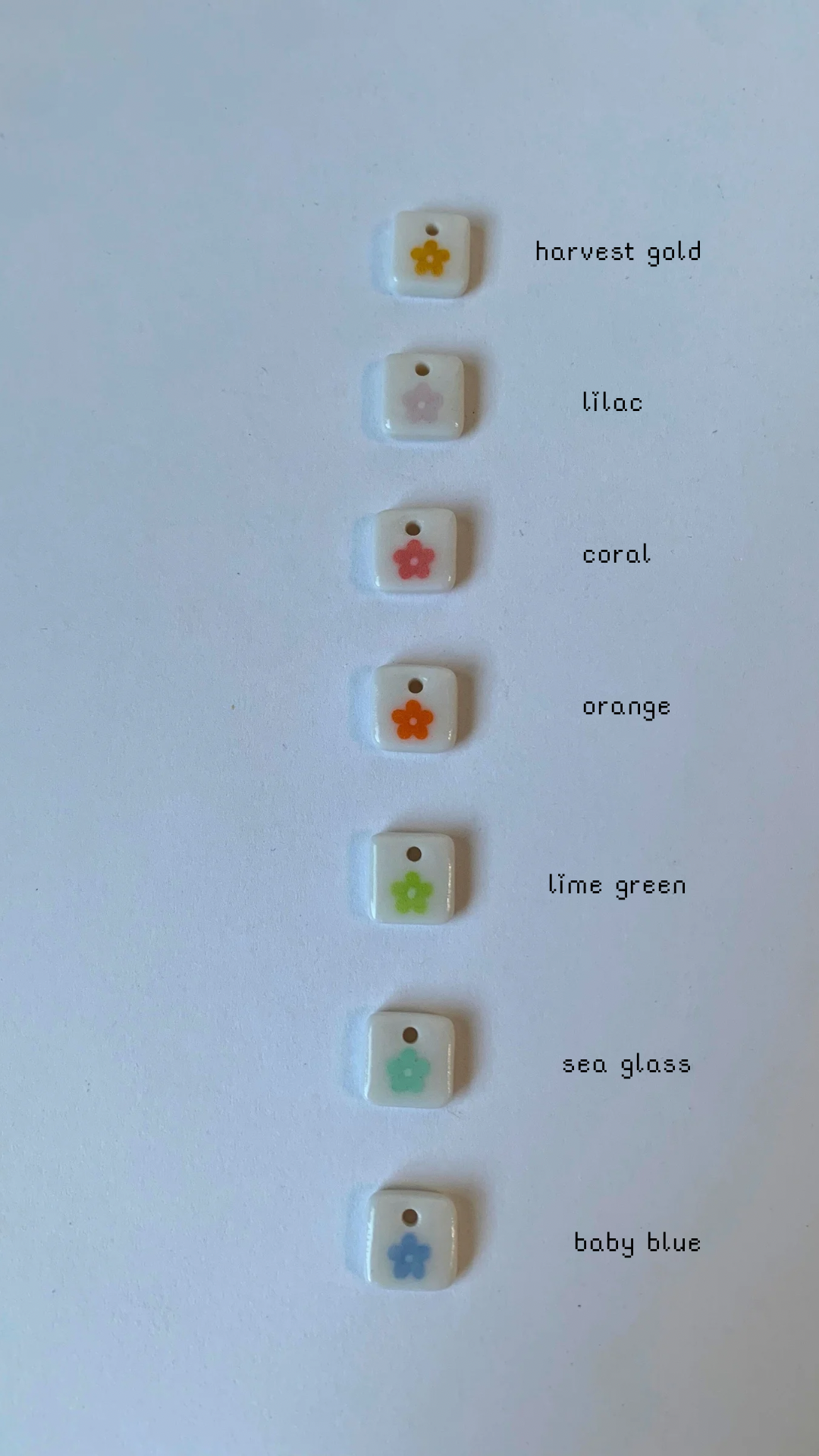 petal charm collection