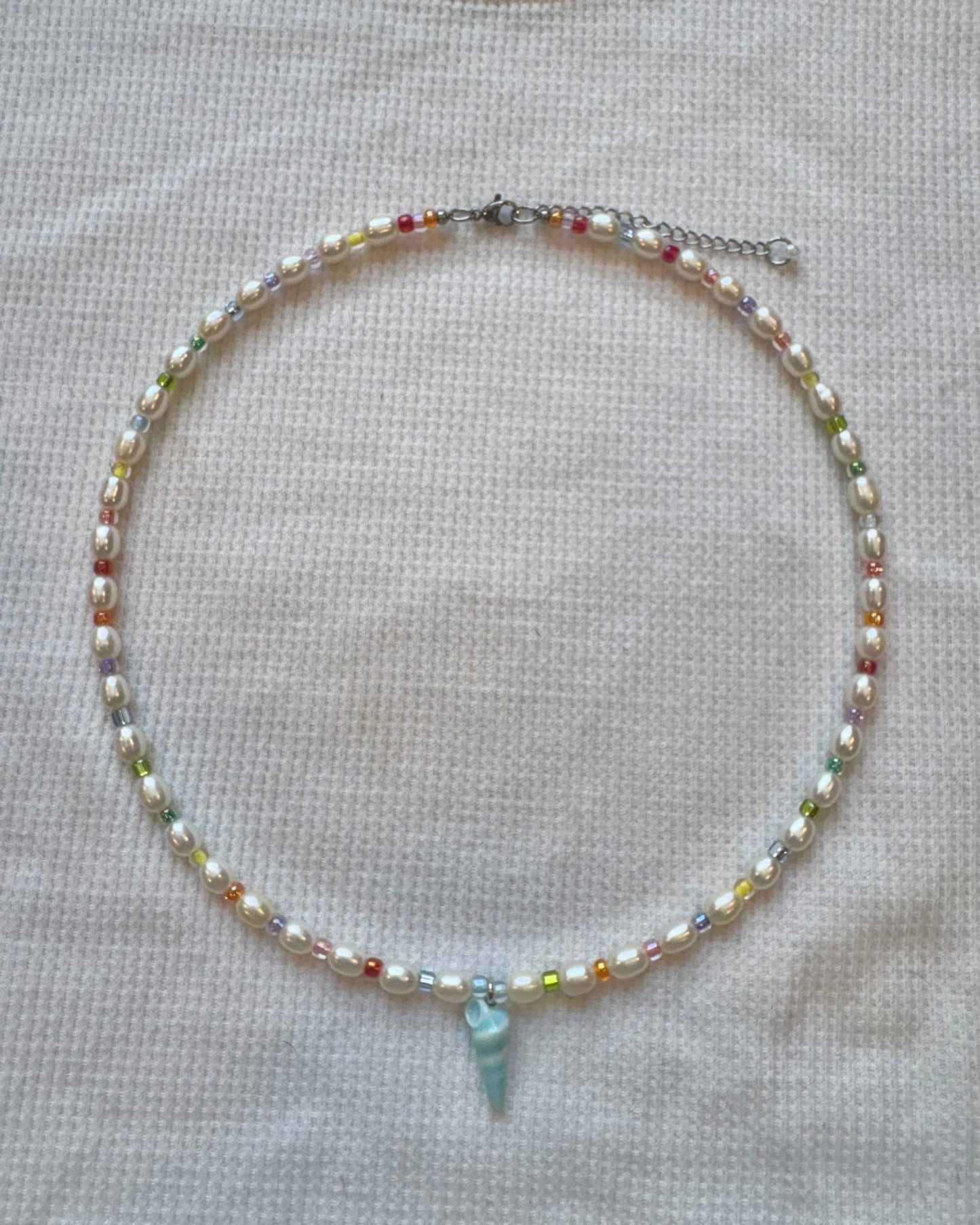 rainbow mermaid pendant