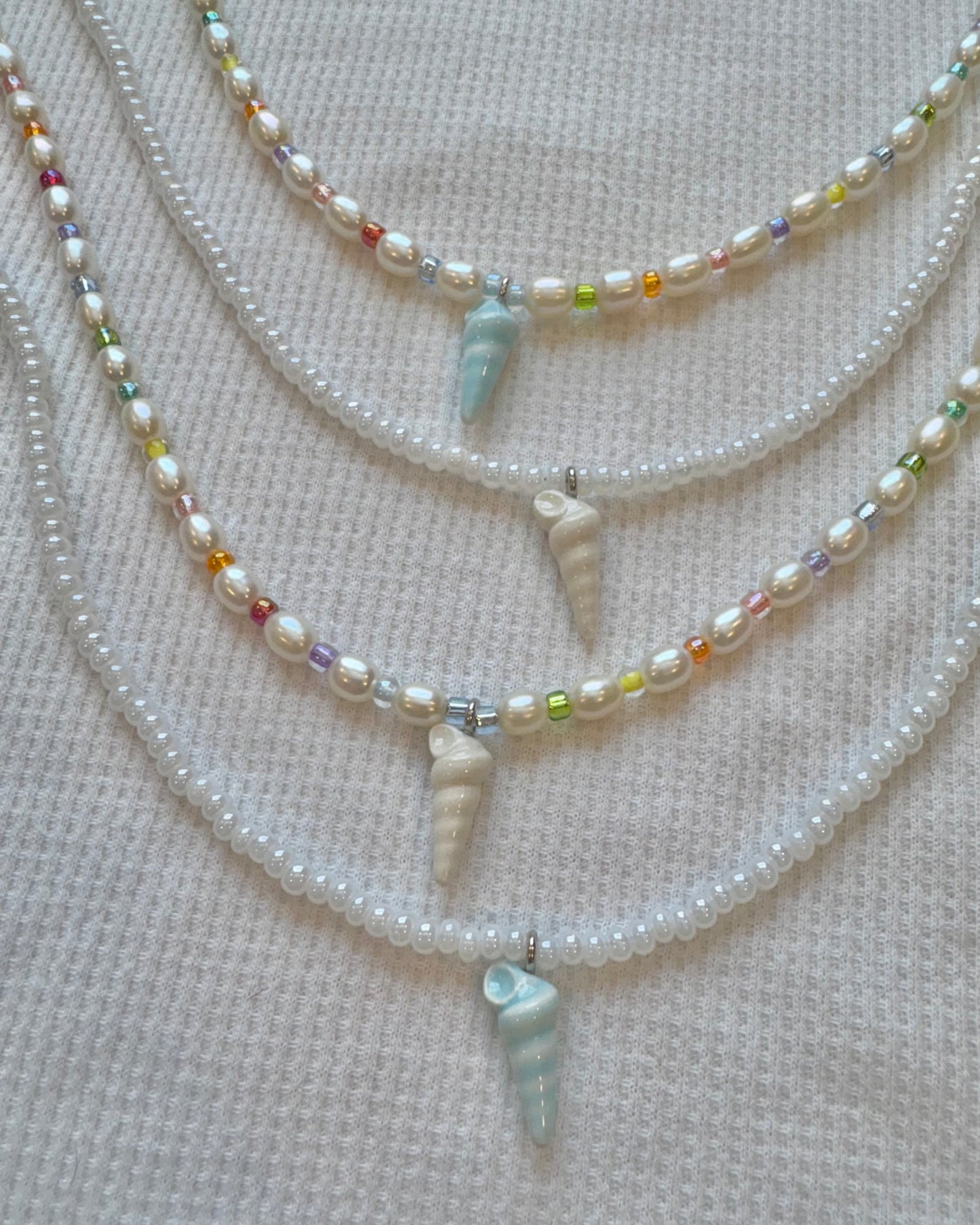 rainbow mermaid pendant