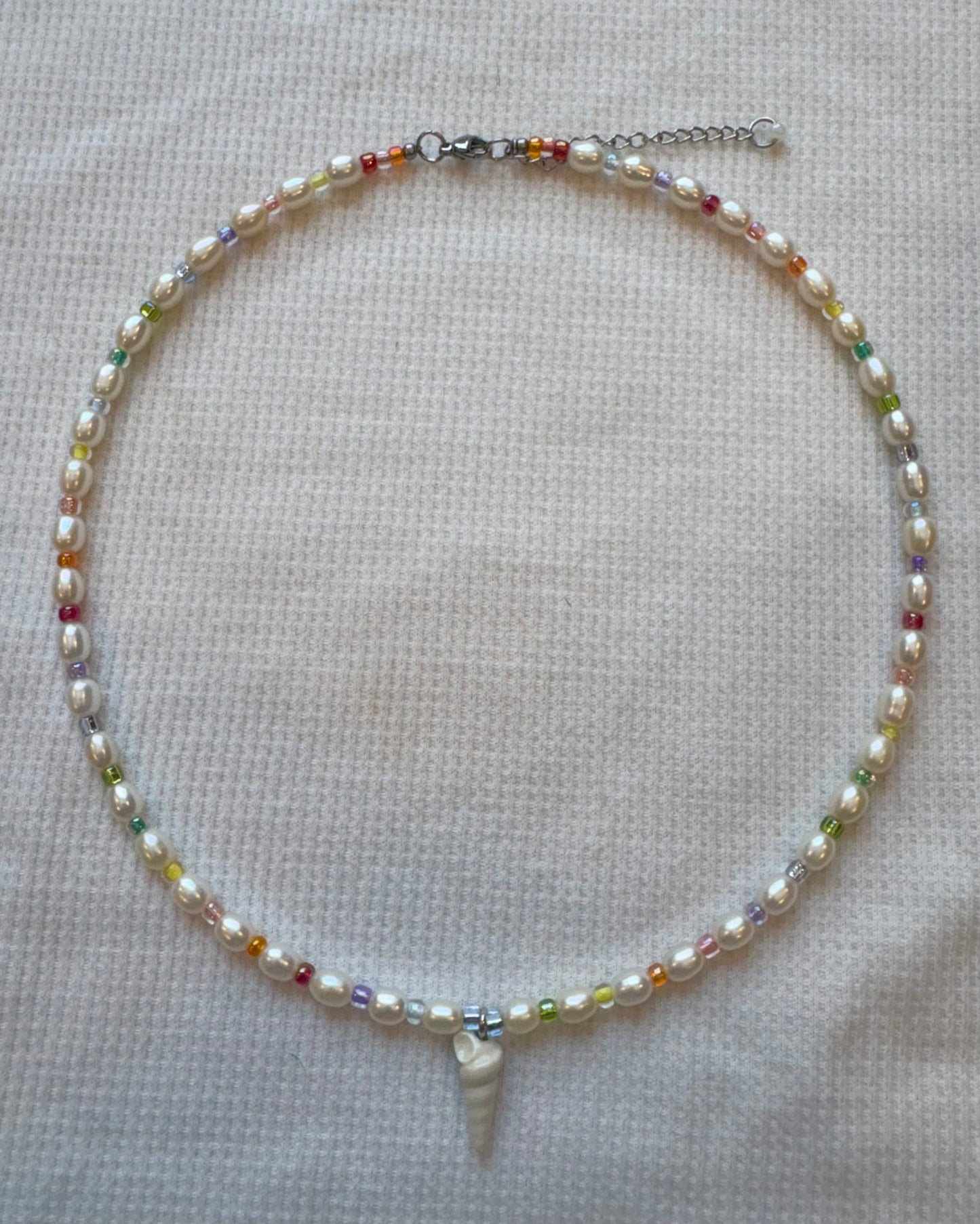 rainbow mermaid pendant